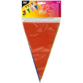 Papstar Wimpelkette, Folie bunt