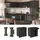 Vicco Unterschrank R-Line 80 x 60 x 81,6 cm Grau