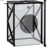 CLP Waschmaschinenregal Caleb 0 x 0 x 0 cm schwarz