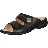 FinnComfort Sansibar Schwarz - Pantolette - Marken, Schwarz, leder (nappaseda) für Damen, schwarz, Größe 35 EU