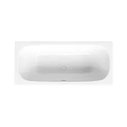 Bette BetteDuett Badewanne 3020-440PLUS 170x75x42cm, Glasur, snow
