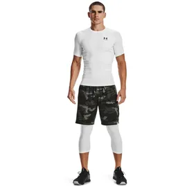 Under Armour HeatGear kurzarm Funktionsshirt Herren 100 white/black S