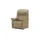 HIMOLLA Sessel 7706 Leder 101 x 112 x 101 cm Beige elektrisch