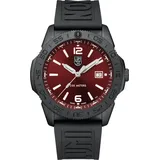 Luminox Herren-Taucheruhr Quarz Pacific Diver Schwarz/Rot
