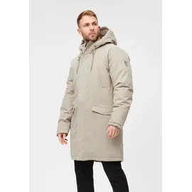 DERBE Wintermantel "Valholm", Herren, Gr. S, cobblestone, lava smoke, Obermaterial: 65% Baumwolle, 35% Polyester; Füllung: 100% Polyester; Futter: 100% Polyester, Mäntel Wintermantel, Wasserabweisend, mit versiegelten Nähten