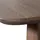 Woood Esstisch oval 180 x 74 x 100 cm kaschmirbraun