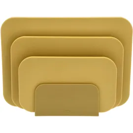 Rosti Choptima Schneidebrett-Set Kunststoff 3-teilig 35,5 x 26,5 cm Gelb