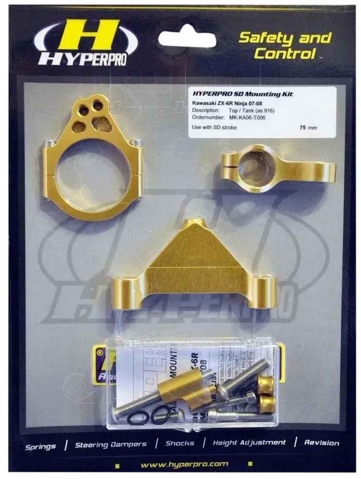 Hyperpro Suzuki Gsx-r Mk-su07-o002 Lenkungsdämpfer-montagekit - One Size