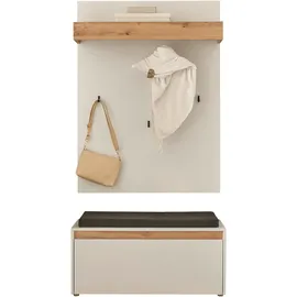 Home Affaire GIRON/CiTY Schuhbank 100 x 40 x 170 weiß