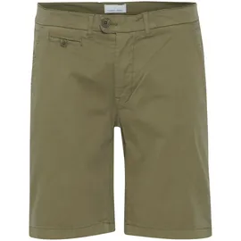 CASUAL FRIDAY Chinoshorts CASUAL FRIDAY "Chinoshorts CFAllan", Herren, Gr. XL, N-Gr, grün (burnt olive), Obermaterial: 97% Baumwolle CO. 3% Elasthan EL., Hosen Chinoshorts