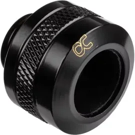 Alphacool Eiszapfen PRO 13mm HardTube Fitting G1/4, Wasserkühlung Anschluss, schwarz