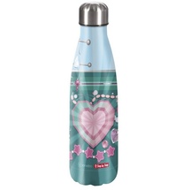 Step By Step Glitter Heart Hazle Isolierflasche 500ml (00213494)