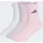 adidas Cushioned Sportswear Crew Socks 3 Pair Pack clear pink/white/ice lavender