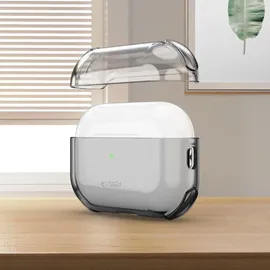 TECH-PROTECT Bounce Schutzhülle für AirPods Pro 3 mit Schlüsselanhänger Transparent Schwarz