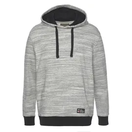 MAN'S WORLD Hoodie Grau/Schwarz XXL