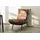 KAWOLA Sessel ERIO Cocktailsessel Vintage-Leder braun