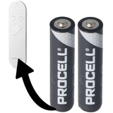 Duracell Batterie passend für Ledvance Smart+ WiFi Remote 2x Duracell Procell Alkaline LR03 Micro AAA