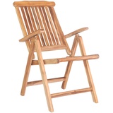 House Nordic Teak Stuhl 5 Positionen Holzstuhl Gartenstuhl