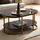 Wohnling WL6.896 Schwarz Marmor 100 x 60 x 45 cm