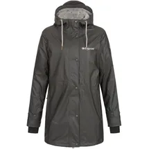 DEPROC activ Friesennerz Regenjacke Damen Grau M