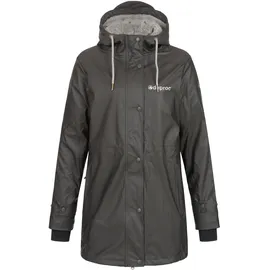 DEPROC activ Friesennerz Regenjacke Damen Grau M