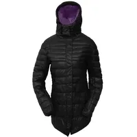 DEPROC activ Steppjacke DEPROC ACTIVE "GILMOUR II LONG", Herren, Gr. 52 (XXL), schwarz, Web, 100% Polyester, hüftbedeckend, mit Gummizug, Jacken Steppjacke, auch in Großen Größen erhältlich