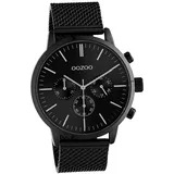 Oozoo Unisex Uhr C10914 Analog Quarzuhr Armband schwarz Timepieces D2UOC10914 - Schwarz