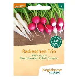 Bingenheimer Saatgut Radieschen Trio demeter