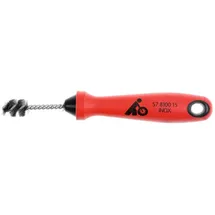 Lessmann Fittingbürste gewellter INOX-Draht, passend für Rohr-Innen-⌀ 15 mm