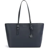 Michael Kors Quinn Large Shopper Leder Blue