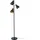 lux.pro Witney 3-flg. E14 Schwarz
