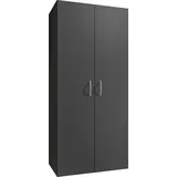 Möbel Boss Mehrzweckschrank 70 x 185 x 40 cm grau