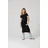 KIDS ONLY Kognella LONG SIDE SLIT SKIRT JRS Noos, schwarz, 164 EU - 164