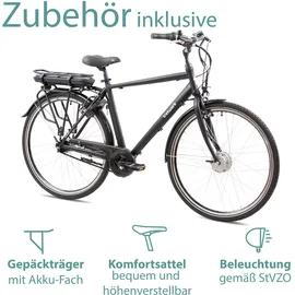 Tretwerk Mystic 28 Zoll RH 53 cm Unisex schwarz