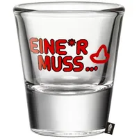 Sierra Tequila Glas Sierra Tequila Shotglas Eine*r muss... geeicht 2cl