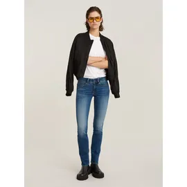 G-Star Midge Mid Straight Jeans Medium Indigo Aged 33 30