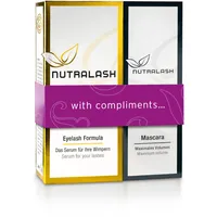 Nutralash – Vorteils-Set Mascara und Wimpernserum I Tiefschwarze Wimperntusche für Maximales Volumen I Wimpernserum für lange Wimpern in nur 6-8 Wochen I Für voluminöse, lange Wimpern I 5ml & 3ml