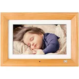 Kodak Hi Resolution 1024 x 600 10"" Digital Photo Frame - Burlywood, weiß, RDPF-1020W Burlywood