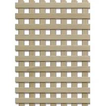OEM Holzgitter ganze Tafel, gerade - Fichte