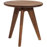 Hasena Nachttisch Circo, Braun|Weiß, Ø 45 / 52 cm,