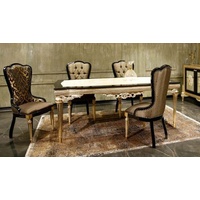 JV Möbel Französische Stil Esstisch Tisch Barock Rokoko