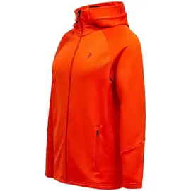 Peak Performance Rider Essentials Zip Hood Herren Orange/Rot XL