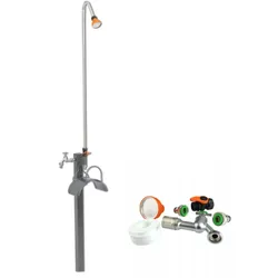 Gartendusche Garten-Set: Brause, Wasserhahn, Schlauchhalter Bradas AG8301 1585