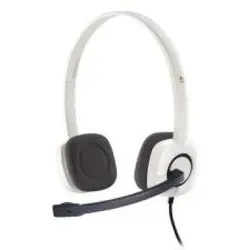 Logitech H150 Stereo Headset Kopfhörer Verkabelt Kopfband Büro/Callcenter Weiß