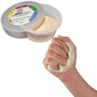 Theraflex Therapieknete 85 g | extra soft | beige | Handübungsknete