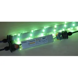Xenon 8134 Gabionen Leuchte LED 230 Volt 360 Grad 2 x 0,9 meter Grün - Grün