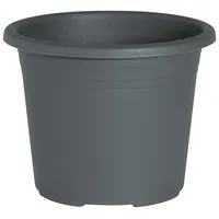 Geli Cylindro Blumentopf Anthrazit – Ø16cm Kunststoff Pflanztopf 1.4L