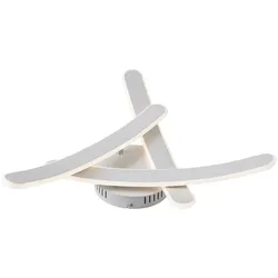 Brilliant LED Deckenleuchte Riven 30W Weiß 2400lm 4000K (Kaltweiß)