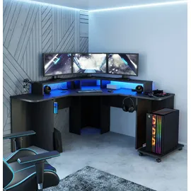 Forte Tezaur Gaming Desk mit RGB-Beleuchtung 13138528-0-0