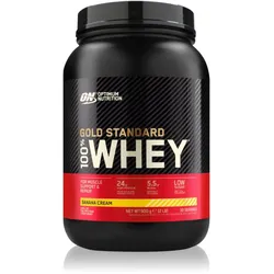 Optimum Nutrition Gold Standard Whey Protein Molkenprotein Geschmack Banana 900 g